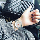  Shop Authentic Versace V-Circle Quartz Silver Dial Silver Mesh Strap Watch for Women - VBP050017 - Luxxuri