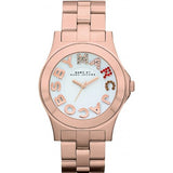  Shop Authentic Marc Jacobs Rivera White Dial Rose Gold Steel Strap Watch for Women - MBM3138 - Luxxuri