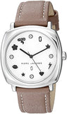  Shop Authentic Marc Jacobs Mandy Silver Dial Brown Leather Strap Watch for Women - MJ1563 - Luxxuri