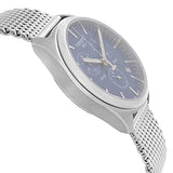  Shop Authentic Tissot PR 100 Chronograph Blue Dial Silver Mesh Bracelet Watch for Men - T101.417.11.041.00 - Luxxuri
