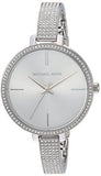  Shop Authentic Michael Kors Jaryn Quartz Silver Dial Silver Steel Strap Watch For Women - MK3783 - Luxxuri