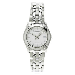  Shop Authentic Burberry Heritage Check White Dial Silver Steel Strap Watch for Women - BU1853 - Luxxuri