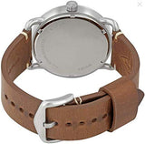  Shop Authentic Fossil The Commuter White Dial Brown Leather Strap Watch for Men - FS5275 - Luxxuri