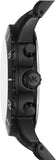  Shop Authentic Michael Kors Cunningham Chronograph Black Dial Black Steel Strap Watch For Men - MK8965 - Luxxuri