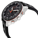  Shop Authentic Tissot PRS 516 Chronograph Black Dial Black Leather Strap Watch For Men - T100.417.16.051.00 - Luxxuri