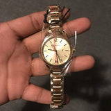  Shop Authentic Burberry The Classic Champagne Dial Gold Steel Strap Watch for Women - BU10109 - Luxxuri
