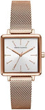  Shop Authentic Armani Exchange Lola Quartz Silver Dial Rose Gold Mesh Strap Watch For Women - AX5802 - Luxxuri