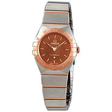  Shop Authentic Omega Constellation Quartz Brown Dial Silver Steel Strap Watch for Women - 131.20.25.60.13.001 - Luxxuri