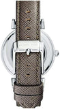  Shop Authentic Michael Kors Caitlin Quartz Silver Dial Gray Leather Strap Watch For Women - MK2377 - Luxxuri