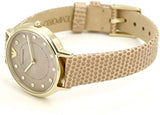  Shop Authentic Emporio Armani Kappa Quartz Mother of Pearl Taupe Dial Brown Leather Strap Watch For Men - AR11151 - Luxxuri