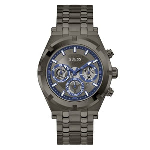  Shop Authentic Guess Continental Grey Dial Grey Steel Strap Watch for Men - GW0260G3 - Luxxuri
