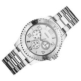  Shop Authentic Guess BFF Multifunction Silver Dial Silver Steel Strap Watch for Women - W0231L1 - Luxxuri