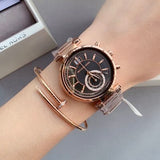  Shop Authentic Michael Kors Sawyer Rose Gold Dial Rose Gold Steel Strap Watch for Women - MK6226 - Luxxuri