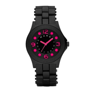  Shop Authentic Marc Jacobs Pelly Black Dial Black Silicone Strap Watch for Women - MBM2508 - Luxxuri