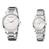  Shop Authentic Calvin Klein City Quartz White Dial Silver Steel Strap Watch for Men - K2G2G1Z6 - Luxxuri