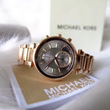  Shop Authentic Michael Kors Sawyer Rose Gold Dial Rose Gold Steel Strap Watch for Women - MK6226 - Luxxuri