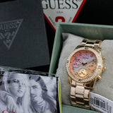  Shop Authentic Guess Confetti Pink Dial Rose Gold Steel Strap Watch For Women - W0774L3 - Luxxuri