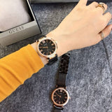  Shop Authentic Guess Soho Diamonds Black Dial Black Mesh Bracelet Watch for Women - W0638L5 - Luxxuri