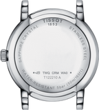  Shop Authentic Tissot T Classic Carson Premium Lady Mother of Pearl Pink Dial Silver Steel Strap Watch For Women - T122.210.11.159.00 - Luxxuri