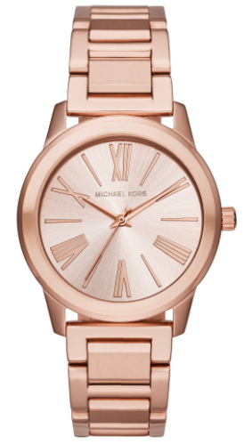  Shop Authentic Michael Kors Hartman Rose Gold Dial Rose Gold Steel Strap Watch For Women - MK3491 - Luxxuri