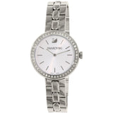  Shop Authentic Swarovski Daytime Crystal Silver Dial Silver Steel Strap Watch for Women - 5095600 - Luxxuri