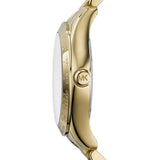  Shop Authentic Michael Kors Layton Chronograph Gold Dial Gold Steel Strap Watch for Women - MK5959 - Luxxuri