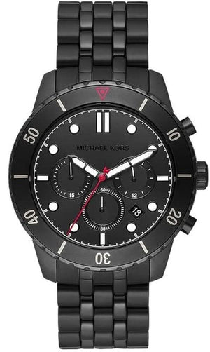  Shop Authentic Michael Kors Cunningham Chronograph Black Dial Black Steel Strap Watch For Men - MK8965 - Luxxuri