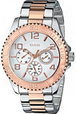  Shop Authentic Guess BFF Multifunction Silver Dial Two Tone Steel Strap Watch for Women - W0231L5 - Luxxuri
