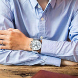  Shop Authentic Calvin Klein City White Dial Silver Steel Strap Watch for Men - K2G27146 - Luxxuri
