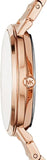  Shop Authentic Michael Kors Jaryn Quartz Rose Gold Dial Rose Gold Steel Strap Watch For Women - MK3501 - Luxxuri