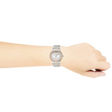  Shop Authentic Versace Greca Quartz White Dial Two Tone Steel Strap Watch For Women - VEVH01020 - Luxxuri