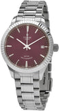  Shop Authentic Tudor Style Automatic Burgundy Red Dial Silver Steel Strap Watch for Men - M12710-0015 - Luxxuri