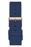  Shop Authentic Guess G Twist White Dial Blue Silicone Strap Watch For Women - W0911L6 - Luxxuri