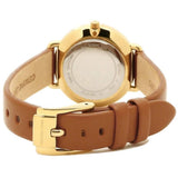  Shop Authentic Michael Kors Portia Quartz White Dial Brown Leather Strap Watch For Women - MK2734 - Luxxuri