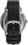  Shop Authentic Emporio Armani Meccanico Skeleton Black Dial Black Leather Strap Watch For Men - AR60026 - Luxxuri