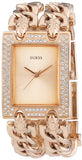  Shop Authentic Guess Mod Heavy Metal Diamonds Rose Gold Dial Rose Gold Steel Strap Watch for Women - W0072L3 - Luxxuri