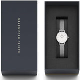  Shop Authentic Daniel Wellington Classic Petite Sterling White Dial Silver Mesh Bracelet Watch for Women - DW00100442 - Luxxuri