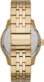 Shop Authentic Michael Kors Cunningham Multifunction Black Dial Gold Steel Strap Watch For Men - MK7154 - Luxxuri