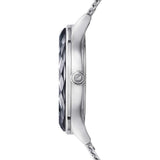  Shop Authentic Swarovski Octea Nova Black Dial Silver Mesh Bracelet Watch for Women - 5430420 - Luxxuri