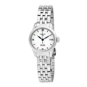 Shop Authentic Tissot Le Locle Automatic Double Happiness Lady Silver Dial Silver Steel Strap Watch For Women - T41.1.183.35 - Luxxuri