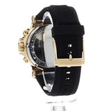  Shop Authentic Michael Kors Dylan Chronograph Black Dial Black Rubber Strap Watch For Women - MK8556 - Luxxuri
