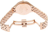  Shop Authentic Swarovski Lovely Crystals Mother of Pearl Dial Rose Gold Steel Strap Watch for Women - 5261496 - Luxxuri