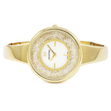  Shop Authentic Swarovski Crystalline Bracelet White Dial Gold Steel Strap Watch for Women - 5269253 - Luxxuri