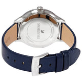  Shop Authentic Swarovski Octea Nova Blue Dial Blue Leather Strap Watch for Women - 5295349 - Luxxuri