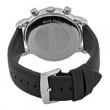  Shop Authentic Emporio Armani Classic Quartz Chronograph White Dial Black Leather Strap Watch For Men - AR1807 - Luxxuri