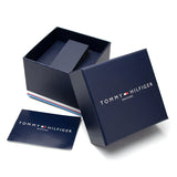  Shop Authentic Tommy Hilfiger Troy Chronograph Black Dial Black Leather Strap Watch For Men - 1792110 - Luxxuri