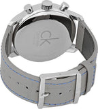  Shop Authentic Calvin Klein City Chronograph White Dial White Leather Strap Watch for Men - K2G271Q4 - Luxxuri
