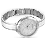  Shop Authentic Swarovski Crystalline Delight Silver Dial Two Tone Steel Strap Watch for Women - 5580537 - Luxxuri