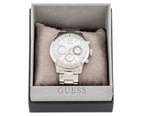  Shop Authentic Guess Sunrise Multifunction Quartz White Dial Silver Steel Strap Watch For Women - W0330L3 - Luxxuri