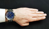  Shop Authentic Tissot PRC 200 Chronograph Quartz Blue Dial Silver Steel Strap Watch For Men - T114.417.11.047.00 - Luxxuri